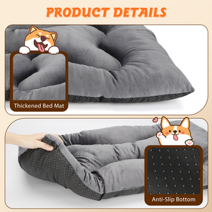 Nobleza grande lettino per cani lavabile antiscivolo morbido cuscino per cani di grossa taglia letti per animali domestici - Product Image 5