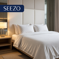Ensemble de chambre d'hôtel avec garantie de dix ans, revêtement en microfibre de qualité supérieure, contrôle qualité, consultance sur les coûts