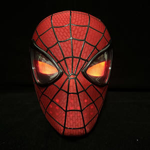 Nova Máscara Capacete Móvel O Espetacular Homem-Aranha Controle por Anel Elétrico Olhos Luminosos Modelo de Coleção Cosplay Brinquedo Infantil - Product Image 4