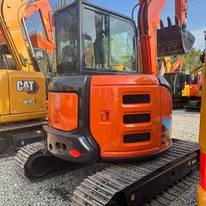 Excavadora Usada Barata Hitachi ZX55 5.5 Toneladas Motor Original Excavadora de Segunda Mano Mini Excavadora Usada con EPA Pocas Horas de Trabajo - Product Image 4