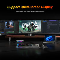 Nieuwe M5 Gaming AI Mini Desktop Ryzen AI Max+ 395 Computer WIFI 7 PC 128GB LPDDR5x 2TB SSD Fabrieksdirect Aanpasbaar
