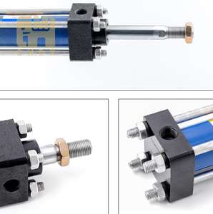 Rouleau compresseur de type TC TA FA FB LA série HOB 50*50/75/100/125 Tambour vibrant à montage sur bride <span class=keywords><strong>Cylindre</strong></span> hydraulique de 100 tonnes - Product Image 3