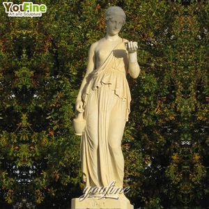 Statue de sculpture classique en marbre de femme nue Lucretia pour décoration intérieure et extérieure - Product Image 5