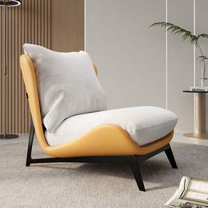 Simple personne avancée moderne canapé en métal <span class=keywords><strong>chaise</strong></span> loisirs inclinable assis inclinable chambre salon paresseux - Product Image 4