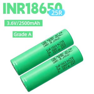 แบตเตอรี่ Victpower INR18650 25R 2500mAh เกรด A ลิเธียมไอออน 3.6V แบตเตอรี่แบบชาร์จได้ แบตเตอรี่สำหรับอุปกรณ์อิเล็กทรอนิกส์สำหรับผู้บริโภค - Product Image 1