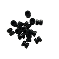 Tapón de Silicona de Goma Negra Kuliwei, Forma y Tamaño Personalizados, Resistente a Ácidos y Álcalis, Tapón de Cierre para Equipos Mecánicos