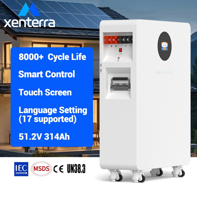 Grade a 314ah Large Lifepo4 Pv Battery Solar 48v300ah 51.2v 15kwh 200amp 10kw Lithium Battery Storage at Home