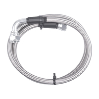 Kit für Hoch leistungs getriebe kühler leitungen mit kompatiblem Schlauch für Dodge Ram 2500/3500 5.9L 47RE 1996-2002 Neuzustand