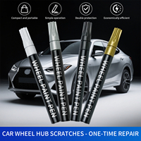 Kit de roues avec peinture pour jantes Matt Black Easy Repairs pour réparation rapide
