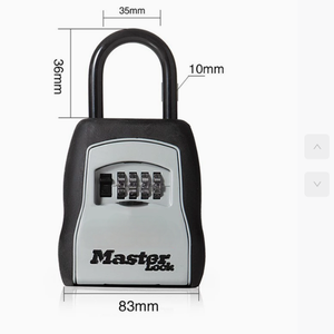 חמדן חסר keyless אחסון סיסמה חיצונית בטוח תושבת נייד בטיחות נייד אוטומטי מפתח תיבת נעילה תיבת נעילה עבור מפתחות - Product Image 1