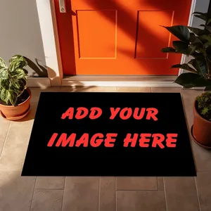 Tapis de <span class=keywords><strong>sol</strong></span> en nylon imprimé avec un design abstrait moderne, lavable, personnalisé, en vente chaude, tapis de bienvenue extérieur de haute qualité, antidérapant - Product Image 6