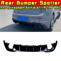 Auto Frontstoßstangen-Spoilerlippe Diffusor Modifikationsteil für Volkswagen Golf 8 Stoßstangenschutz Abdeckung Auto-Zubehör
