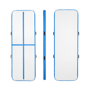 Thảm tập thể dục dụng cụ thể thao hơi bơm hơi 10ft có logo OEM, thảm tập nhào lộn, thảm tập thể dục hơi với bơm điện cho phòng tập thể dục - Product Image 2