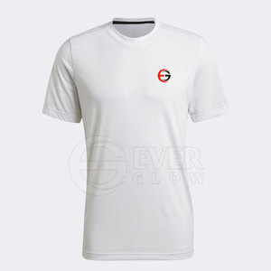 ออกแบบใหม่ขายส่งผู้ชายเสื้อยืดโพลีเอสเตอร์กีฬาคุณภาพสูงเสื้อยืดฟิตเนส SLIM FIT ผู้ชาย T เสื้อ - Product Image 1