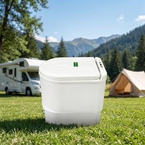 Sacs de recharge pour toilettes à chasse d'eau sèche, biodégradables, compostables, thermoscellables, compatibles avec LooSeal Elite EVO Modiwell R1808 - Product Image 1