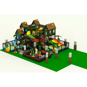 Children Indoor Playground Jungle Themed Amusement Park