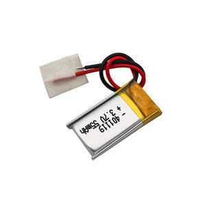 Небольшой Липовой Аккумулятор <span class=keywords><strong>3</strong></span>,7 В 55 мАч 401119 401120 литий-полимерные батареи для беспроводной гарнитуры - Product Image 4
