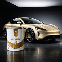 Apprêt automobile 1K Crystal Yellow Pearl, haute adhérence, antirouille, peinture de base pour réparation de carrosserie