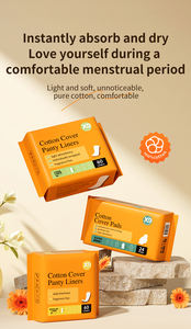 X9 бренд Private Label высокое качество мягкие дышащие хлопковые прокладки гигиенические прокладки - Product Image 2