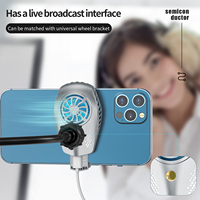 Ventilateur de refroidissement pour smartphone, radiateur, support de jeu, support de téléphone, refroidisseur de téléphone portable avec coussin de refroidissement, coussin de refroidissement pour téléphone mobile