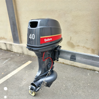Moteur hors-bord à propulsion par pompe à jet, 2 temps, essence, arbre court, 40 CV, vente en gros