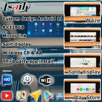 8 + + GB 13 مشغل سيارة لاسلكي لسيارة لكزس LC500h-واجهة فيديو بنظام تحديد المواقع والملاحة مع التحكم باللمس LC500