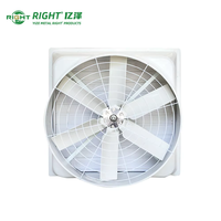 Système de ventilation pour élevages avicoles, ventilateur d'extraction FRP/ventilateur industriel pour élevages de bétail