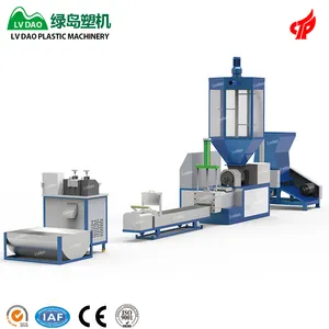 CE-Zertifizierung China Herstellung Styropor-Recycling maschine EPS XPS Kunststoff-Recycling maschine Kunststoff-Granulator-Maschinen linie