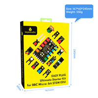Kit de Inicio Definitivo Keyestudio STEM Programming EASY Plug para Microbit con Placa Base
