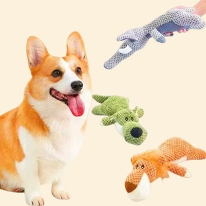 Giocattolo per cani resistente ai morsi, con suono, a forma di pappagallo, leone o lupo, per cani di taglia grande - Product Image 1