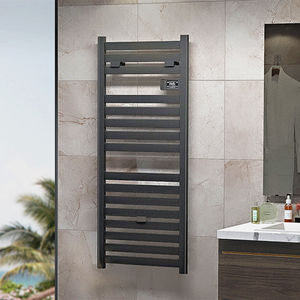 AVONFLOW Revêtement en poudre blanche Style électrique Chauffage à fil sec Porte-serviettes radiateur pour la maison - Product Image 5