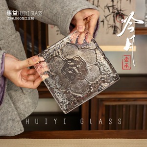 Benefit Lotus Cold Moon Thickened Glass Teapot <b>Stand</b> Heat Resistant For <b>Tea</b> Ceremony Home Use - Product Image 1
