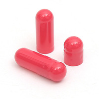 Capsules de gélatine vides de haute qualité, couleur rouge, taille 000, séparées