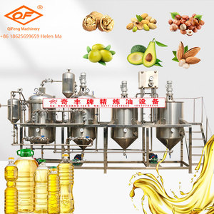 Máquina de refinación de aceite de cocina de gran capacidad completamente automática para todas las semillas y nueces - Product Image 1