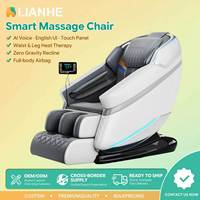 Fauteuil de massage intelligent à gravité zéro, chauffant, avec airbag complet et IA, pour l'amélioration de la qualité du sommeil nocturne et contre l'insomnie