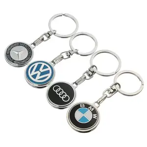 Wholesale Sublimation Car Keychain With Logo Key Holder Blank Keyring Leather Key Chains Ring Custom Luxury Pu Leather Keychain