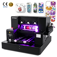 Mesin Cetak Stiker UV DTF A4 untuk Casing Ponsel, Kayu, Korek Api, Akrilik dengan Kepala Cetak XP600