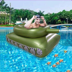 Bateau gonflable en PVC pour bataille aquatique, jouet <span class=keywords><strong>de</strong></span> piscine, véhicule aquatique pour fête - Product Image 3