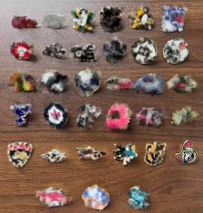 Mới Đến Kim Loại Trâm Pin Bán Buôn Chúng Tôi Ice Hockey Đội Đánh Bóng Sắt Cổ Áo Huy Hiệu Pin In Ấn Thể Thao Lưu Niệm Pins Cho Mũ - Product Image 2