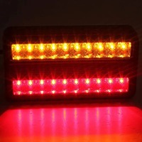 6 pouces 20 LED 12V 24V 10-30v feu arrière voiture camion remorque camping-car frein d'arrêt arrière indicateur de recul feux clignotant lampe