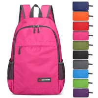Nouveau sac à dos unisexe léger, pliable, portable, décontracté, pour la randonnée, les affaires, les activités de plein air, en polyester imperméable