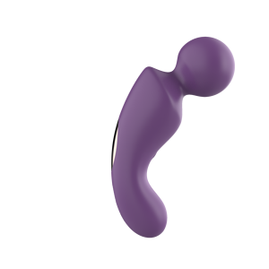 Purple USB Rechargeable Silicone <b>Vibrator</b> Small Anal Plug with 10 <b>Vibration</b> Modes 100% Waterproof - Product Image 5