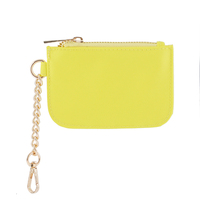 Dompet mini wanita, cantik baru dompet mini lucu gantungan kunci wanita tas nilon dompet koin wanita alat rias dengan huruf tambalan dompet koin