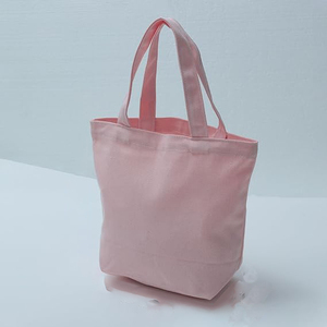 Bolsa de Compras, Regalo, Almuerzo, Bento, Reciclada, Plegable, de Lona con Botones, Mini Bolsa de Algodón de Colores para Mujer - Product Image 6