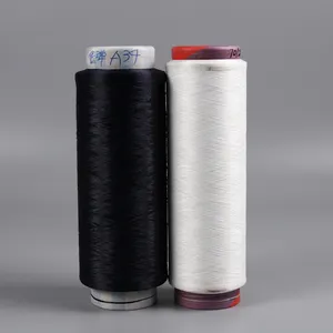 工厂价格DTY 150D/48F纱线100% fdy涤纶纱长丝编织缝纫