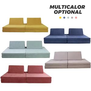 Trí tưởng tượng chuyển đổi bọt chơi couch Set cho trẻ em cho phòng chơi & phòng ngủ nhà cắt với thắt lưng gối & Ghế đệm - Product Image 5