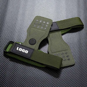 แผ่นรองมือหนังวัวแท้แบบพรีเมียม ป้องกันฝ่ามือ พร้อมสายรัดข้อมือปรับระดับได้ สำหรับยกน้ำหนัก พาวเวอร์ครอสฟิต - Product Image 4