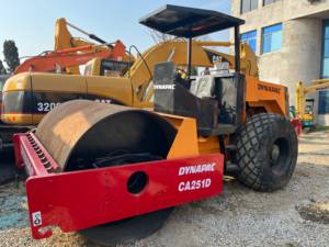 Rouleau compresseur Dynapac CA251D 2023 à moteur diesel haute puissance, à tambour unique, roues en acier, conduite confortable, rouleau compresseur à pneus usagés - Product Image 3