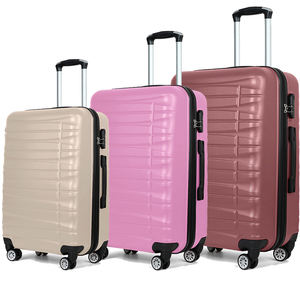 Fábrica al por mayor maleta barata Abs equipaje <span class=keywords><strong>de</strong></span> viaje conjunto al aire libre <span class=keywords><strong>cabina</strong></span> equipaje maleta con ruedas - Product Image 1