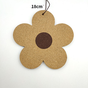 Ychon Sous-verres en bois tendre Tapis <span class=keywords><strong>de</strong></span> repas Tapis <span class=keywords><strong>de</strong></span> pot Tapis <span class=keywords><strong>de</strong></span> table Sous-verres à biscuits en bois isolés - Product Image 5